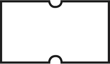 Productive Labels Plain White 1-Line Dating and Coding Gun Labels, 24 Sleeves