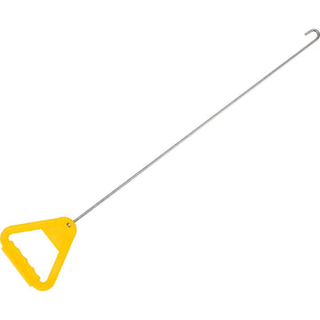 Replacement Emergency Shower Stainless Steel & Plastic Pull Handle by Global Industrial – 30"L x 6"W x 2"H, metal, Model 708RP540
