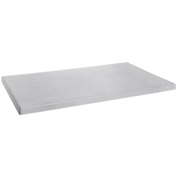 Display Riser Rectangular Concrete Look Grey - 23 3/4 L x 15" W x 1" H by HUBERT – Plastic, Gray, Model H0054-CONCRETE