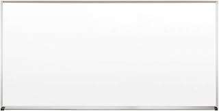 Best-Rite Classroom Deluxe Porcelain Steel Dry Erase Markerboard, 4x8 Magnetic Markerboard - Aluminum Trim (202AH-25)