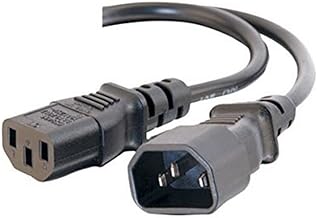 C2G 6FT Premium Universal Extension Cord - Power Extension Cord for TV, Computer, Monitor, Appliance & More (03141)