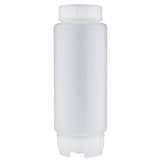 Fmp 280-1816 Fifo Bottle by Franklin Machine Products – 24 Ounces, Plastic, White/clear, Model 2224627