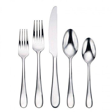 Edessa Mirror 88-Piece Flatware Set by Oneida – 88pc, Stainless Steel, Silver