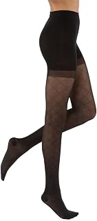 JOBST UltraSheer Diamond Pattern Compression Stockings, 20-30 mmHg, Waist High, Closed Toe - Choose Your Size & Color