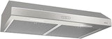 Broan-NuTone BCDF130SS 30-Inch Convertible Under-Cabinet Range Hood with Easy Install System, 375 Max Blower CFM, Stainless Steel
