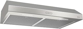 Broan-NuTone BCDF130SS 30-Inch Convertible Under-Cabinet Range Hood with Easy Install System, 375 Max Blower CFM, Stainless Steel