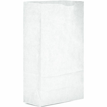 AJM Shopping Bag WB06NP5CES - 1 Each by AJM Packaging – Paper, White, Pack of 500