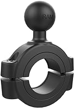 RAM MOUNTS Torque Handlebar Mount with B Size 1" Ball for 1.125"-1.5" Bars | Clamp mount for motorcycles, bikes, ATVs and side-by-sides