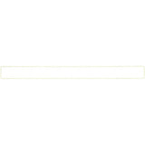 Long White Laser Labels - 13 3/4" L x 1 1/8" H by HUBERT – Paper, White, Pack of 630, Model 45397
