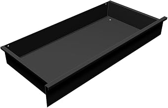 Lozier Base Drawer for Gondola Shelving Unit & Retail Display Shelves | Retail Display & Gondola Accessories | Made for Use With Lozier Low Base Bracket | 48” x 16”
