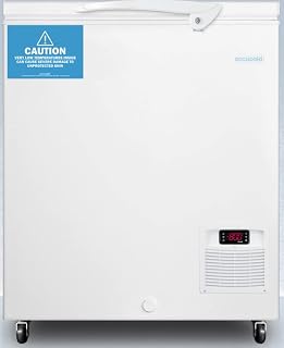 ACCUCOLD Summit Appliance LAB11-85ºC Capable Ultra Low Chest Freezer for Laboratory and Life Science Storage, Digital Thermostat, Manual Defrost, Exterior Lock, Hermetically Sealed Compressor