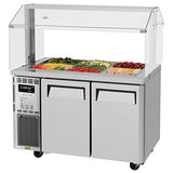 2-Door Sandwich Salad Prep Table 11-CU.ft. JBT-48-N by Turbo Air – Commercial Grade