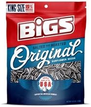 Bigs Original Roasted and Salted Sunflower Seed - 12 per pack -- 4 packs per case.