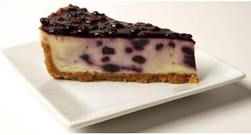 12 Cut Blueberry Cheesecake -- 8 per case.