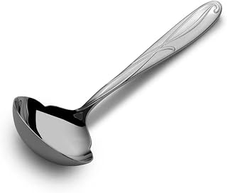 Mikasa Cocoa Blossom Stainless Steel Gravy Ladle