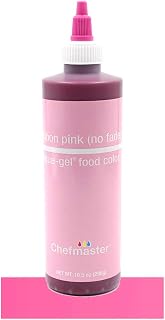 Chefmaster Liqua-Gel Food Color, Net Weight 10.5 Ounce (298 Grams), Ribbon Pink