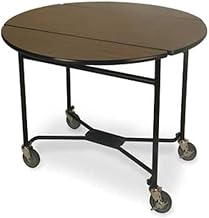 74412 Choice Series Round Room Service Table, 40" Diameter x 30" H, Black Frame