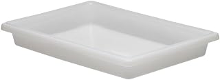 Cambro 18263P148 Food Storage Container 18" x 26" x 3-1/2" 5 gallon natural whit