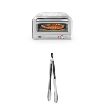 Bundle of Indoor Pizza Oven by Cuisinart – 12", Stainless Steel, Pack of 2