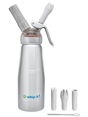 1/2 L Sterling by Whip-It! – plastic, Silver, Model SVPLUS41