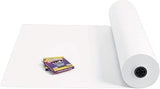 Colorations White Butcher Paper Roll, 36" x 1000', 40 lb