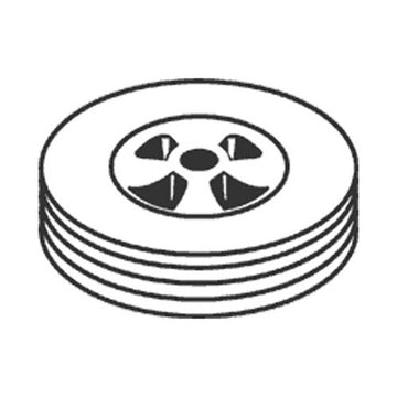 Wheel,for Use with 1D653,4YX37-9 by Rubbermaid Commercial Products – Model GRFG1315L30000