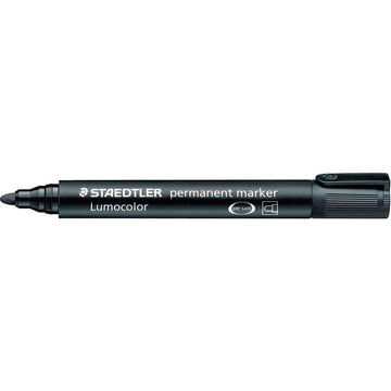 LUMOCOLOR Permanent Marker by STAEDTLER – black, Pack of 10, Model 352-9