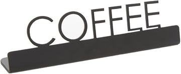 American Metalcraft SBC5 Stainless Steel Coffee Sign, Black, 5"