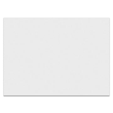 Groundwood Paper Tray Mat Plain White by Laminated Industries – Large, Groundwood Paper, Plain White