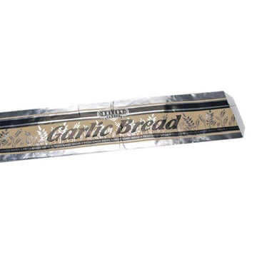 garlic Bread Foil Bag Silver 5.25" L x 3.25" W x 20" D 500/Case by Brown Paper Goods – One Size, Paper, silver, Model 1306