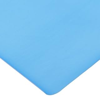 Hoffmaster 112004 Plastic Tablecover, 108" Length x 54" Width, Blue (Case of 12)