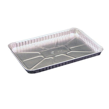 PACTIV Oblong Danish Full Curl Cake Pan Silver – 22 oz., 9.5" Length Top Outside x 6.875" Width Top Outside | 500/Pack