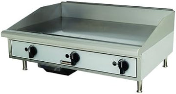 Toastmaster TMGE36 36" Stainless Steel Griddle, Electric, Countertop, Thermostatic Controls 208/240v/60/1-ph