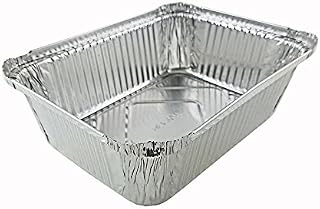 Handi-Foil 5 lb.Oblong Deep Entree Pan Disposable Aluminum Container 50/Pk (pack of 50)