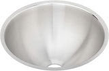 Elkay ELUH12 Asana Single Bowl Undermount Stainless Steel Bathroom Sink