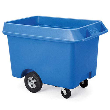 Techstar Next Generation Starcarts Bulk Truck by Techstar Plastics – 48"L x 48"W x 34.5"H, Polyethylene (PE), Blue, Model 730B