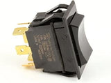 Generic Fits BKI 1306-R Rocker Switch, DPDT, 3 Position, 15A, 125/250VAC