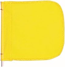 Checkers Heavy Duty Replacement 16" Yellow Warning Whip Safety Flag