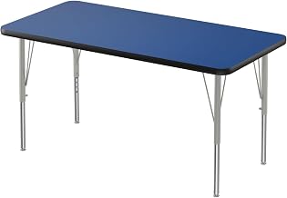 Correll Activity Tables with Blue and Black Finish A2460-REC-37-14-09
