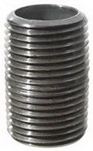 1" x 1-1/2" Close Pipe Nipple, Black Steel, 150 PSI, Lead Free