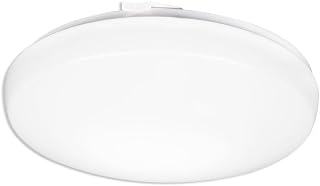 Lithonia Lighting FMLRDL 20 35840 M4 4000K 20-Inch Dimmable Round LED Flush Mount, 4000 Lumens, 120 Volts, 44 Watts, Damp Listed, White
