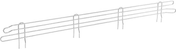 Nexel AL448S Nexel Stainless Steel Wire Ledge, 48"W x 4"H