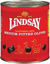 Olive Pitted Ripe Medium 6 no.10 Can