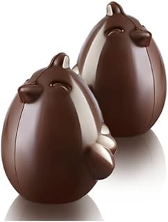 Silikomart Paul CINO - Kit of 2 Thermoformed Chocolate Moulds in The Shape of a Chick
