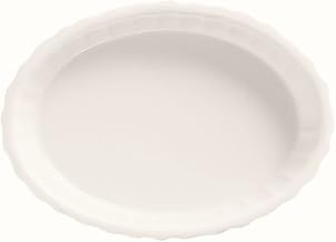 Oval Creme Brulee, Bright White, 6 oz