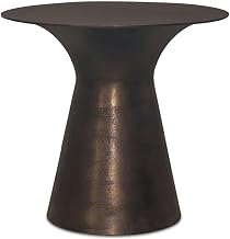 Bardo Accent Table Metal Brown
