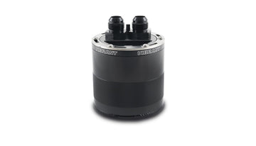 Fuel Catch Can Drop-in Baffle Assem by Vibrant Performance – 0.75 liters, Aluminum, Black, Model 12760