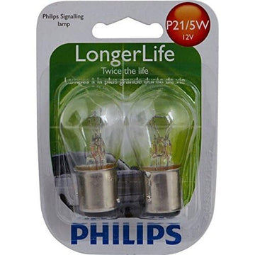 LongerLife Mini Bulb by PHILIPS – Plastic, No Color, Model P21/5WLLB2