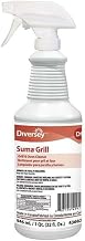 Diversey 94368241 SUMA Grill Oven & Grill Cleaner, Heavy Duty Liquid Dissolves Fats, Oils & Carbon Deposits, Ready-to-Use Spray, 32-Ounce (Pack of 6)