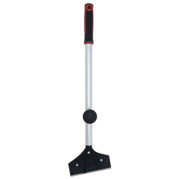 Chef-Master Handle Deluxe Griddle Scraper by Chef Master – Large, Aluminum, Black, Model 90220